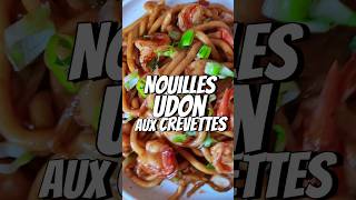 Nouilles UDON aux crevettes 🥢🦐 [upl. by Nitsuj]