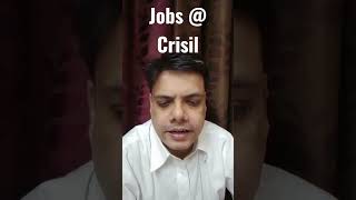 229 crisil company jobs crisil interview questions crisil jobs in india internship at crisil jobs [upl. by Eikcaj]