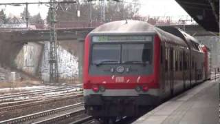 SBahn Berlin und andere Züge in Birkenwerder HD [upl. by Clardy965]