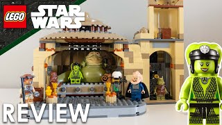 LEGO Star Wars 2012 Jabbas Palace 9516 Review [upl. by Zzahc]