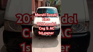 Second hand Maruti eeco 2014 model 1st owner for sale marutieeco eeco5seater [upl. by Airun]