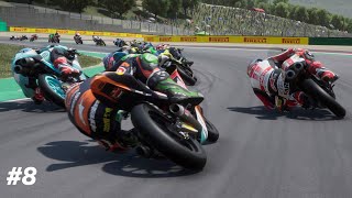 MotoGP 24 PS5  Walkthrough Gameplay  Part 8 Moto3 New Season  Team Red Bull KTM Ajo Part 2 [upl. by Hackney145]