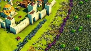 This Game Is Kingdoms and Castles 20 MIXED With They Are Billions  Diplomacy Is Not An Option [upl. by Enrobialc]