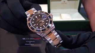 Rolex Submariner Date 16613 Acero y Oro Serie M  WatchesGMT Español [upl. by Najed]