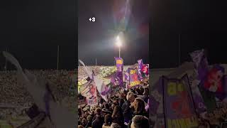 Curva Fiesole VS settore ospiti 💜 fiorentinamilan [upl. by Dnilasor868]