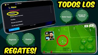 🕺 COMO HACER REGATES en EFOOTBALL 2025 Mobile ✅ TODOS LOS REGATES DEL JUEGO BIEN EXPLICADOS [upl. by Chester]