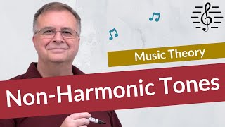 Dealing with NonHarmonic Tones  Music Theory [upl. by Atekihs]