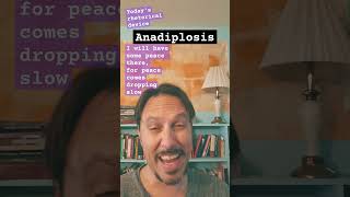 ANADIPLOSIS rhetorical device English [upl. by Atinad]