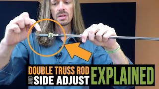 The Warmoth Double Truss Rod amp Side Adjustment Mechanism Explained [upl. by Agace674]