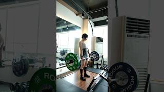 30초안으로 심박수 170만들기🐡 Deadlift 80kg 8reps 데드리프트 좋아 [upl. by Izawa]