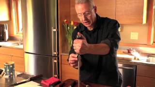 How To Use A Sharpening Steel with Master Bladesmith Bob Kramer [upl. by Notac791]