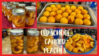 What Did I Create With My Sweet Georgia Peaches From The Peach Truck OLD SCHOOL CANNED PEACHES 🍑 [upl. by Adnorahs340]