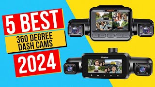 Best 360 Degree Dash Cams In 2024  Top 5 360 Degree Dash Cams [upl. by Mikel]