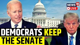 US Midterm Elections 2022 Results LIVE  Democrats Control Senate After Nevada Win  News18 Live [upl. by Carly]