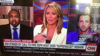 Brooke Baldwin cuts Clay Travis Segment [upl. by Ayotak]