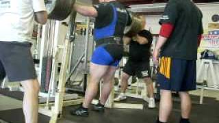 Niko Hulslander  675 pound Squat [upl. by Etteb638]