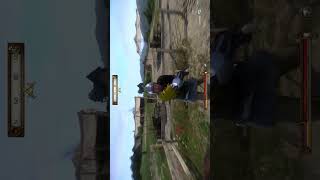 Kingdom come deliverance Captain Bernard perfect block kingdomcomedeliverance [upl. by Atiuqehc]