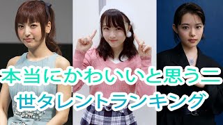 大森美優  本当にかわいいと思う二世タレントランキング [upl. by Akenot]