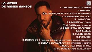 Romeo Santos Grandes Exitos Bachata Romántica Artist Greatest Hits [upl. by Nnitsuj188]