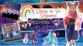 Disney On Ice Singapore 2024 PART 1 100 Years of Wonder RaqStar [upl. by Aicital361]