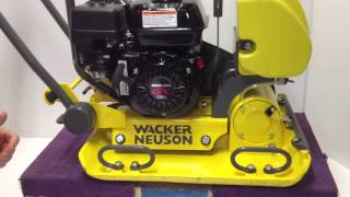 Wacker Neuson VP 1550  1550WA Plate Compactor Discussion [upl. by Esined]