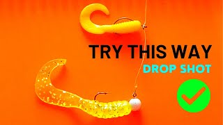 How To Tie The Double Drop Shot Rig  Drop Shot Fishing For Bass [upl. by Nywles]