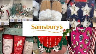 SAINSBURY’S NEW IN🎄CHRISTMAS 🎄 GIFTS  HOME  WINTER COLLECTION  CHRISTMAS 2024 🛍️ [upl. by Darell536]