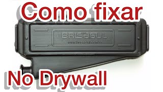 Como travar caixa de passagem no Drywall para ar condicionado SPLIT [upl. by Nytsirhc]