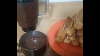 chocolate con churros thermomix y monsieur cuisine [upl. by Monahon]