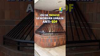 Où se trouve le mobilier urbain antisdf  shorts [upl. by Alad]