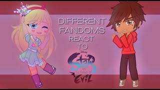 fandoms react to star vs the forces of evil  svtfoe react  34 [upl. by Abdul]