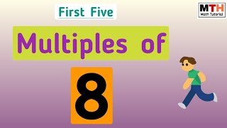 First five multiples of 8 [upl. by Silvie207]