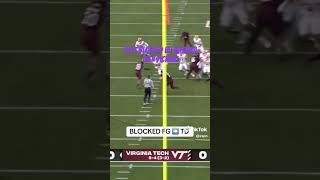 Clemson has Field Goal blocked [upl. by Nuawad608]