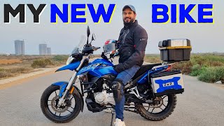 My New Adventure Bike is here  Mustafa Hanif [upl. by Ayrb]