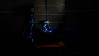 T800 Terminator Hologram Projected On A Fog Machine [upl. by Aiek]