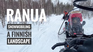 Ranua Resort  Finland Episode Six Snowmobiling a winter landscape [upl. by Dickenson]