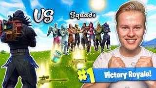 SOLO VS SQUADS IN SOLID GOLD  Fortnite Battle Royale ft Roediementair Nederlands [upl. by Aicirtan]