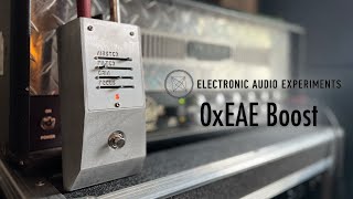 Electronic Audio Experiments 0xEAE Boost  Mesa Boogie Dual Rectifier [upl. by Schapira]