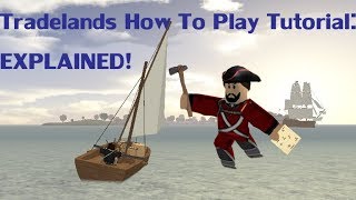 Roblox Tradelands How To Play Tutorial Explained [upl. by Aissatsan]