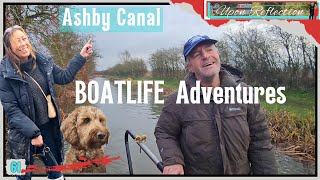 Exploring Shackerstone Station  ASHBY Canal Narrowboat Living Ep61 [upl. by Akinak]