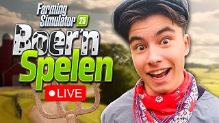 🔴 Farming Simulator 25  BOERN SPELEN ft Yarasky amp Boer Ayoub [upl. by Yblehs]