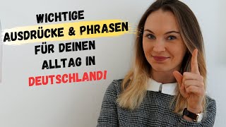 Wichtige deutsche Phrasen für das Leben in Deutschland als Ausländer 2020 [upl. by Corrinne]