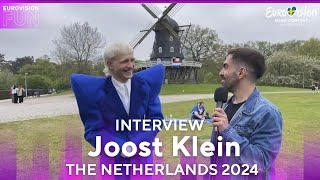 Joost Klein interview following his second rehearsal on the Eurovision stage  Eurovisionfun [upl. by Cami503]