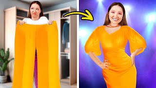 Smart Outfit Hacks For Popular Students Part 1  Cool Makeover Ideas [upl. by Ramma]