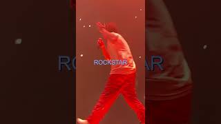 Posty performing Rockstar live 😳🔥 [upl. by Ramonda]