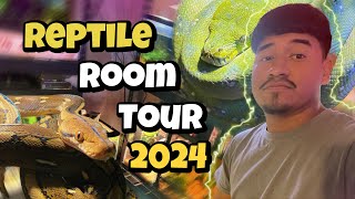 REPTILE ROOM TOUR  SEPTEMBER 2024 [upl. by Kitarp]