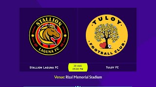 Copa Paulino Alcantara 2023  Stallion Laguna FC vs Tuloy FC [upl. by Gobert659]