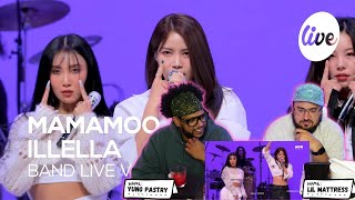 MAMAMOO  “ILLELLA” Band LIVE Reaction [upl. by Ajnot]