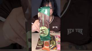 Various MAGNUM ice creams asmr mukbang [upl. by Mattie]