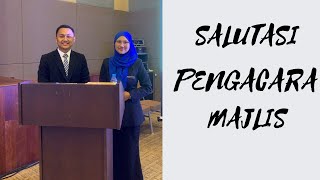 Pengacara Majlis Formal  Salutasi  Emcee [upl. by Orva]